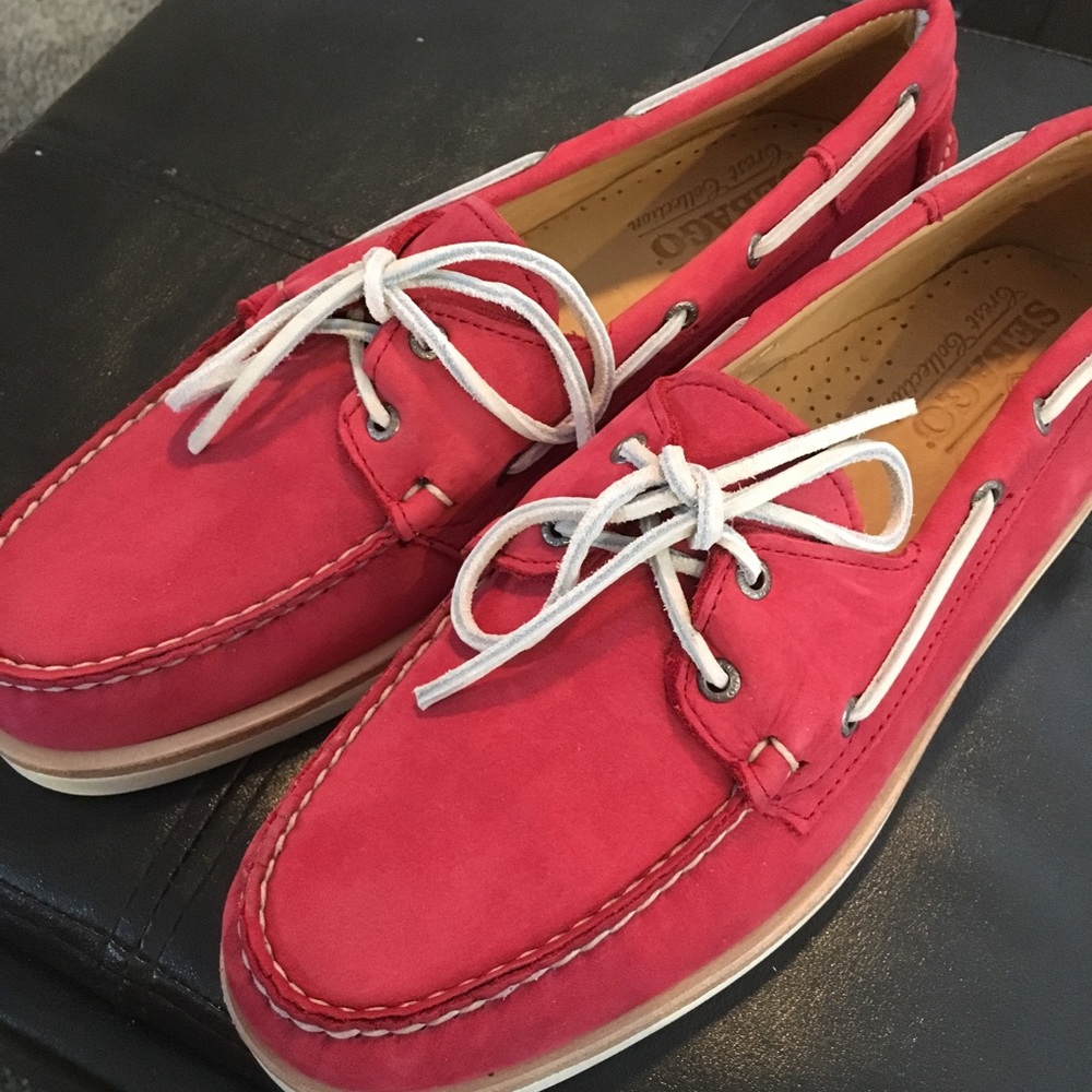 Deck shoes Sebago Red